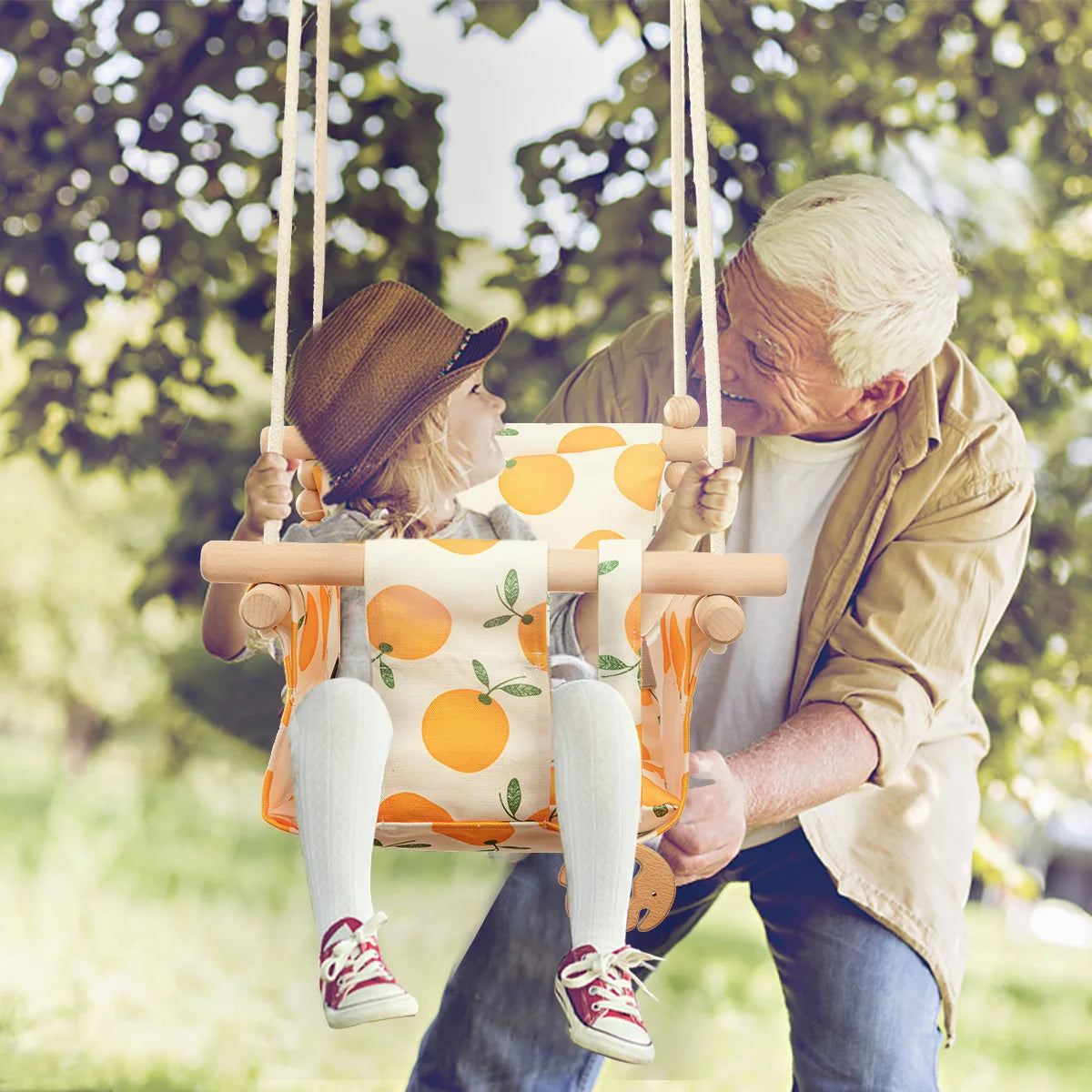 Wooden Swing Seat