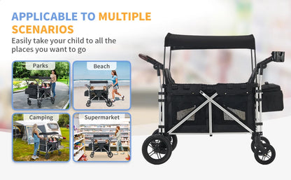 Stroller Wagon for 4 Kids