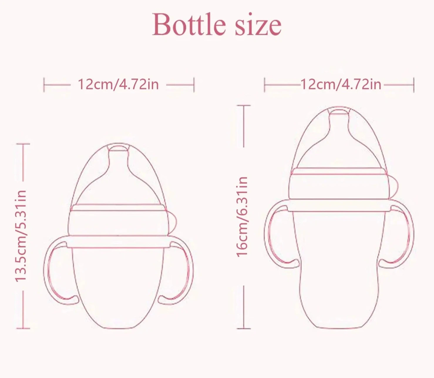 Baby Bottle with Handle