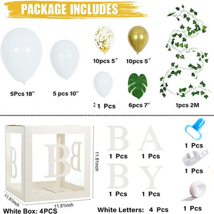 Baby Balloon Boxes forParty Decorations