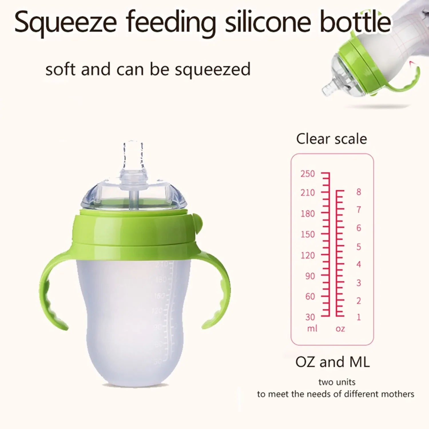 Baby Bottle with Handle